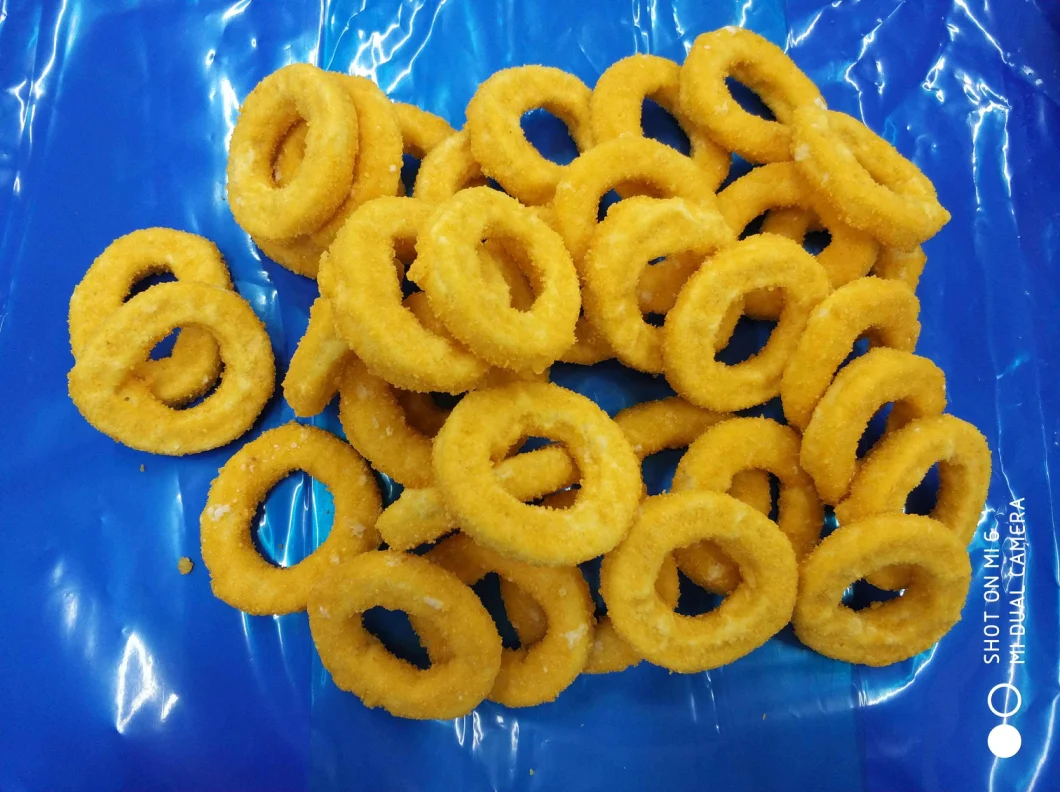 Frozen Breaded Todarodes Pacificus Squid/Calamari/Pota/Sotong Ring