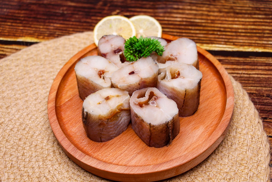 Factory Price Wholesale Reasonable Price Firm Flesh Seafood Frozen Half Dried Pollock Cut