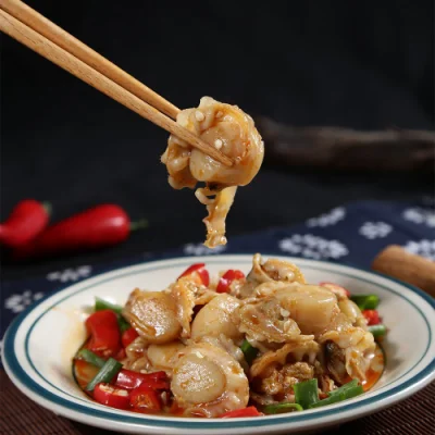 Delicious Nutritious and Reasonable Price Chinese Instant Seafood Frozen Spicy Scallop