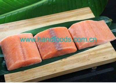 Good Quality Seafood of Frozen Pink Salmon Portion