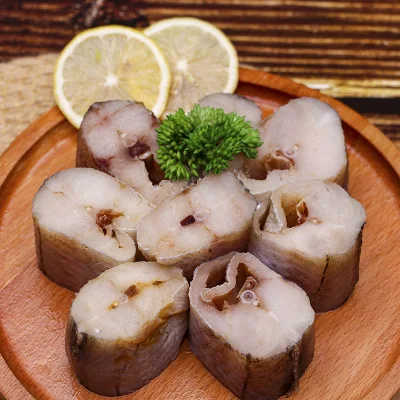 Factory Direct Selling Sweet and Refreshing Frozen Half Dried Pollock Cut