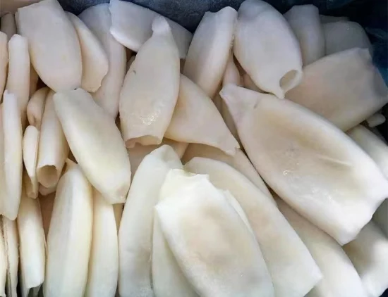 Frozen Squid with Vetetable String Ring High Quality Health Seafood Lllex Giant Squid Product Japanese Squid