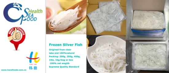 Hot Sell Healthy Delicious Food Frozen Siver Fish