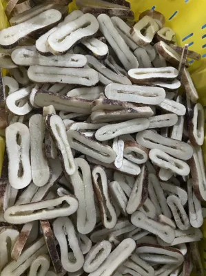 Frozen Squid Rings with Skin/Calamari/Pota/Gigas Rings